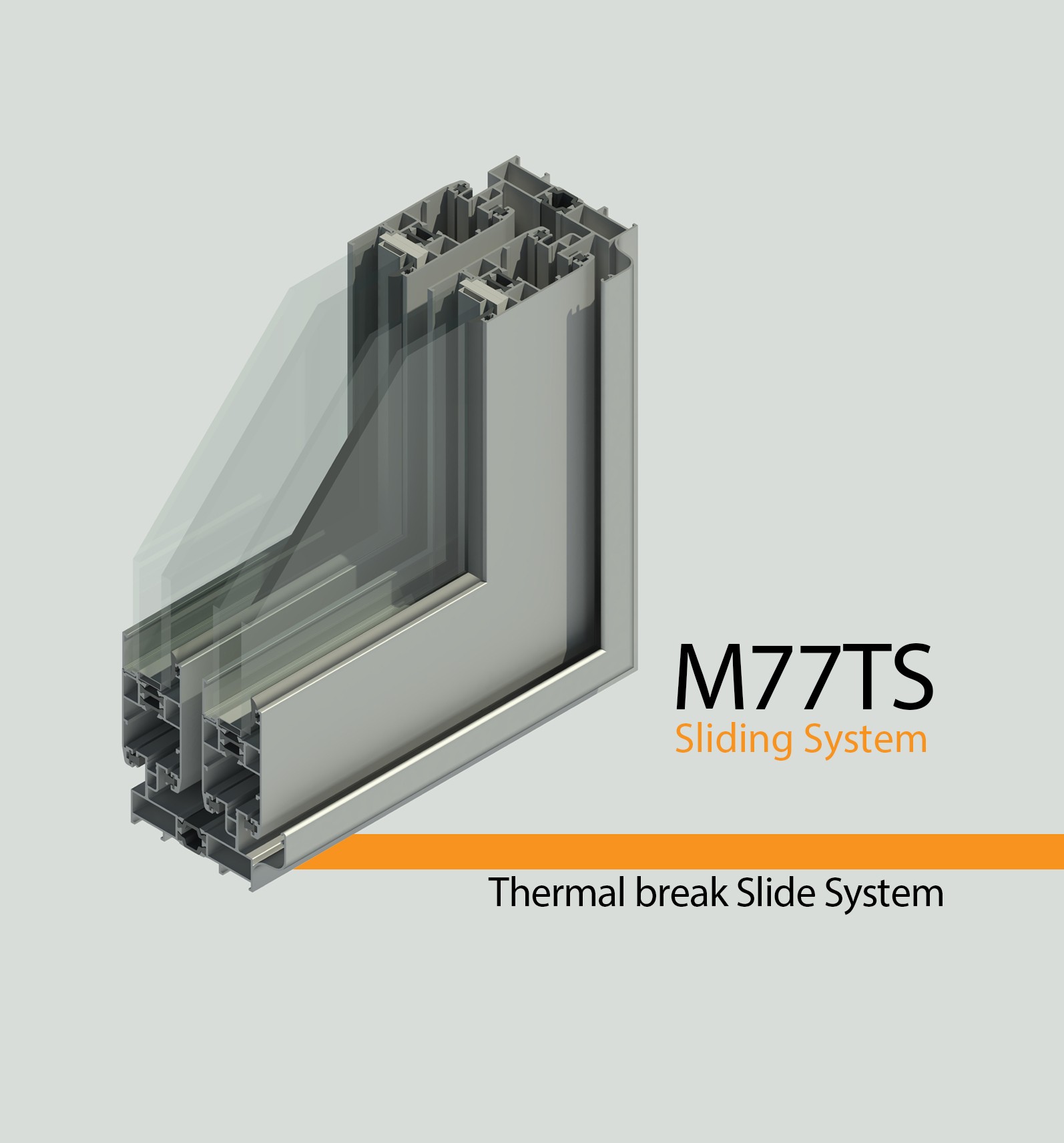 سیستم کشویی ترمال بریک M77